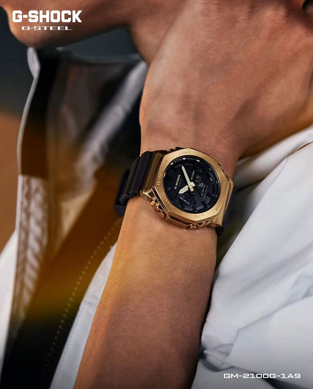 G-Shock GM-2100 Metal Body Edition Analog Watch