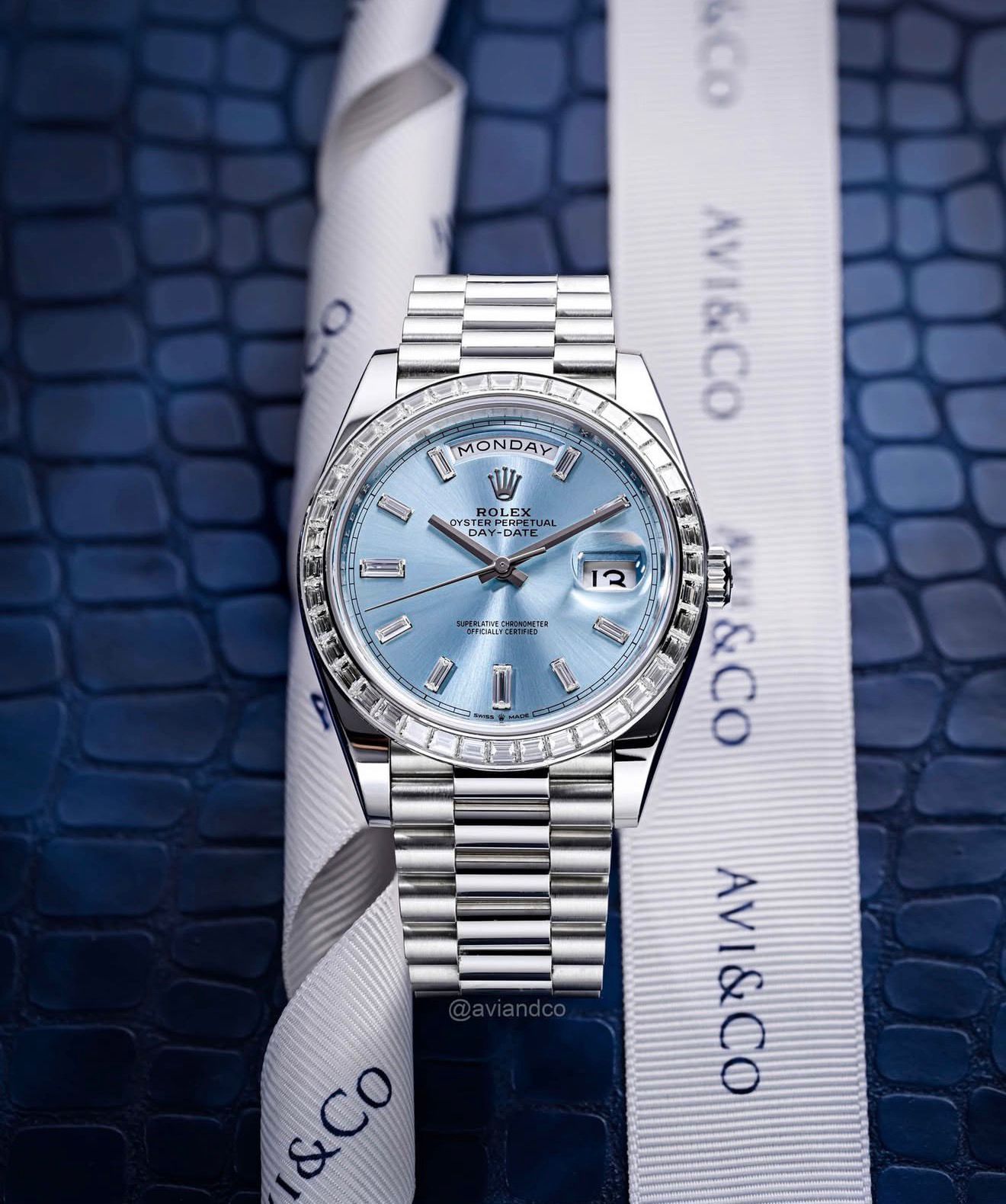 Rolex Day-Date Platinum Watch Replica