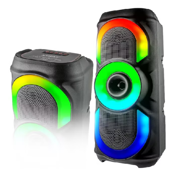Caixa de Som Bluetooth com LED