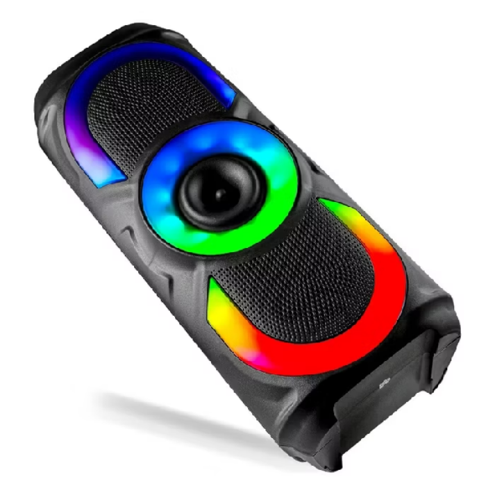 Caixa de Som Bluetooth com LED