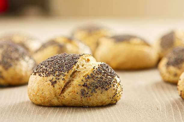 Mohnbrötchen (1 Brötchen)