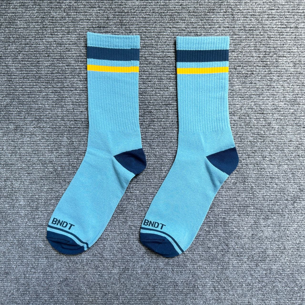 Azure Majesty Crew Sock