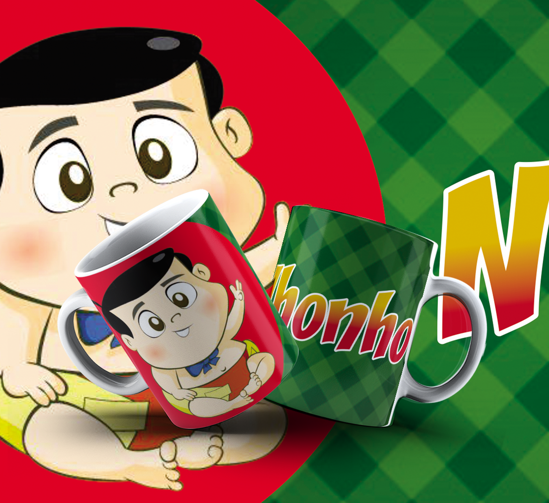 Caneca personalizada Turma do Nhonho
