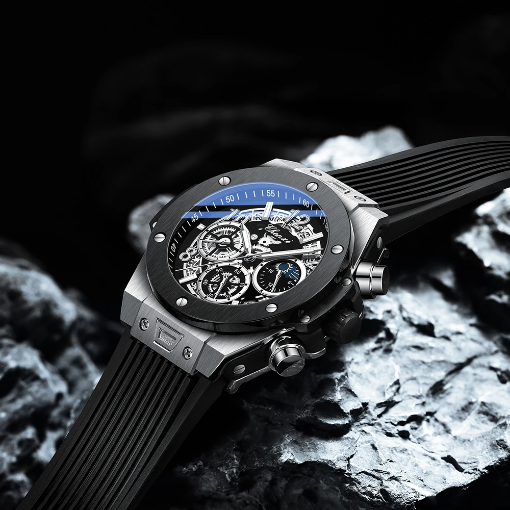 OEM CHENXI Watch CX 949 3ATM Waterproof Watch High Quality Men's Quartz Watches Fashion Luminous Hands Date Retro Silicone Band