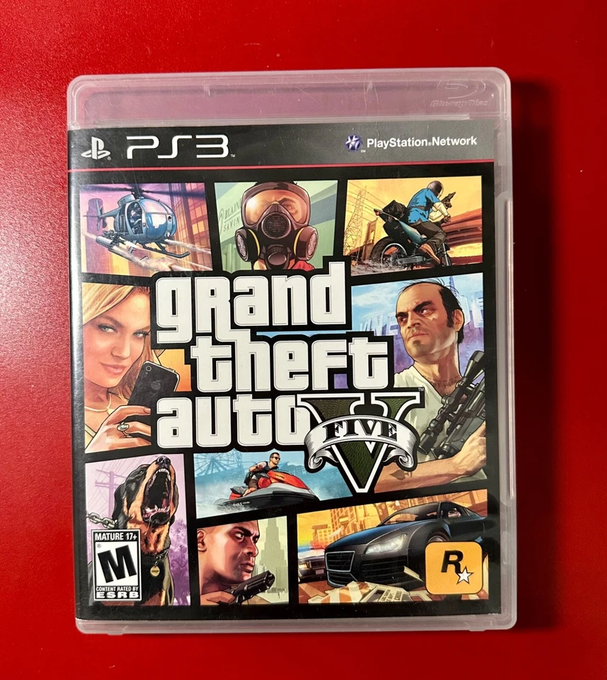 Grand Theft Auto V (GTA V) for PlayStation 3