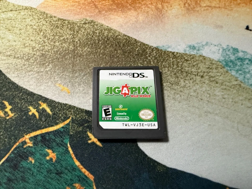 Jigapix Wild World Nintendo DS Game Cartridge