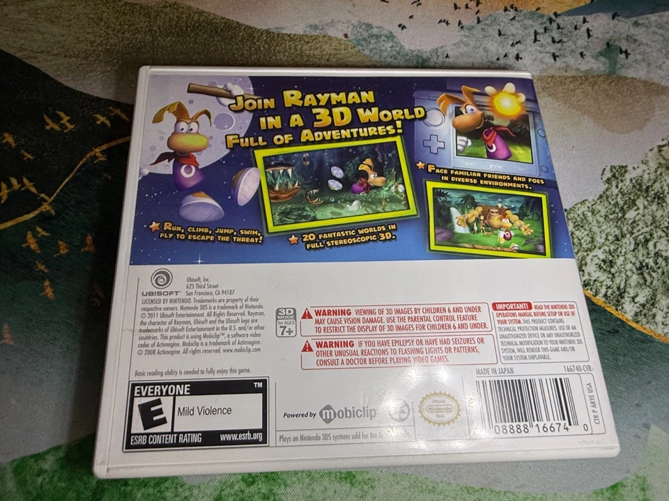 Rayman 3D – Nintendo 3DS