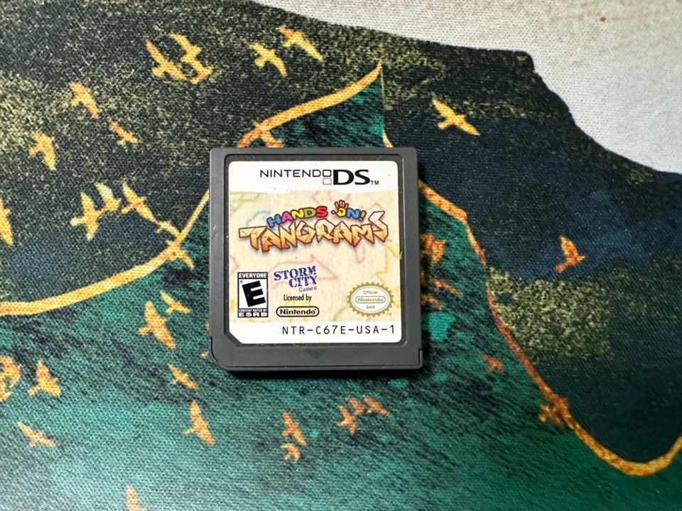 Hands On! Tangrams Nintendo DS Game Cartridge
