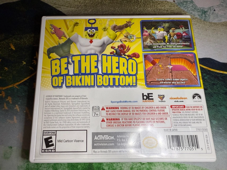SpongeBob HeroPants for Nintendo 3DS