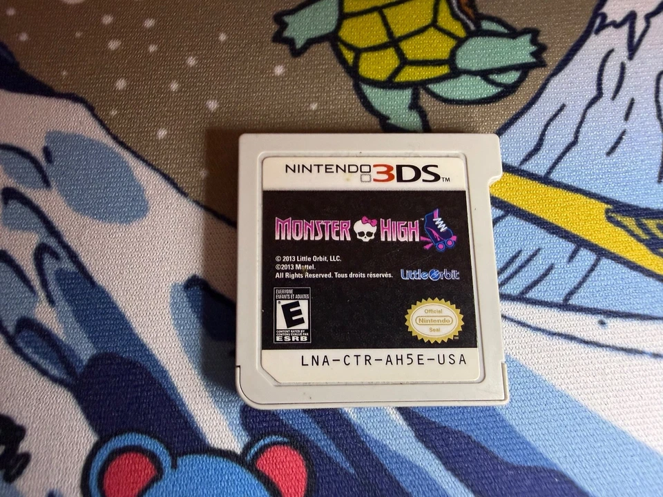 Monster High Nintendo 3DS Game Cartridge