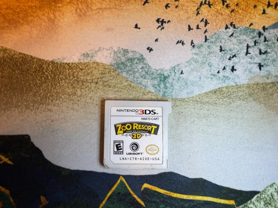 Zoo Resort 3D Nintendo 3DS Game Cartridge