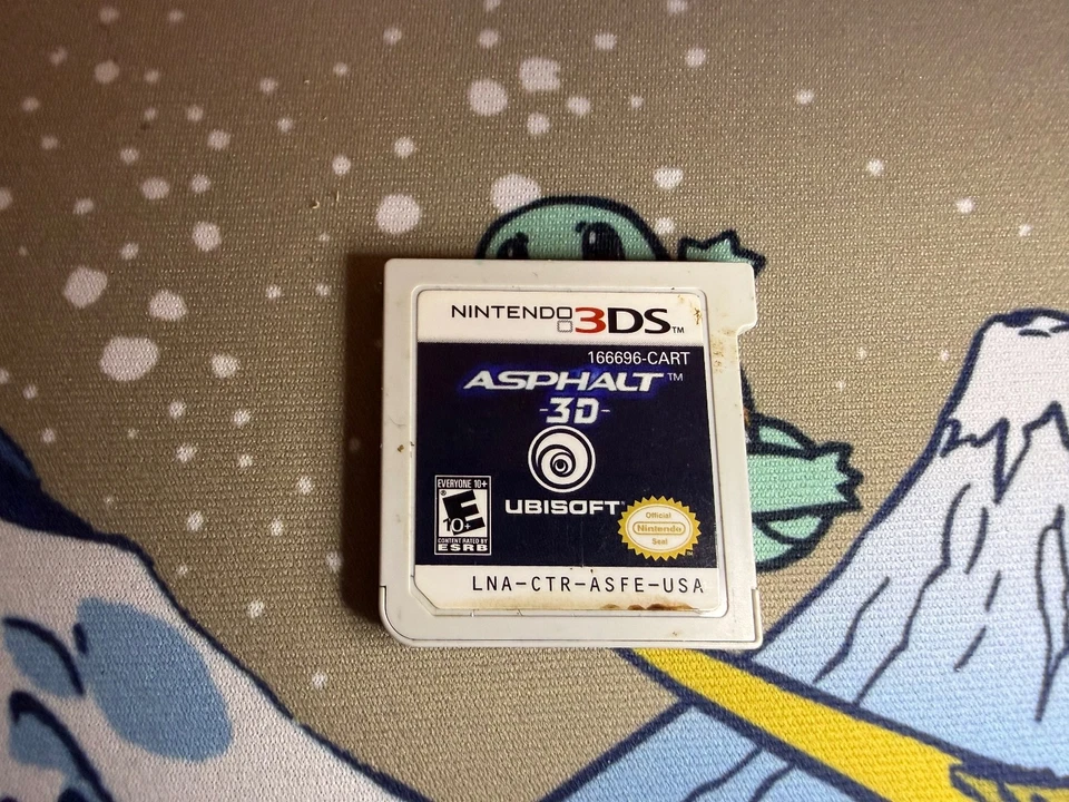 Nintendo 3DS Asphalt 3D Game Cartridge
