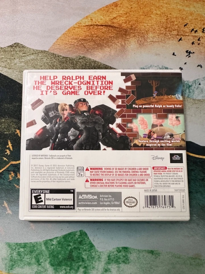 Wreck-It Ralph Nintendo 3DS Game