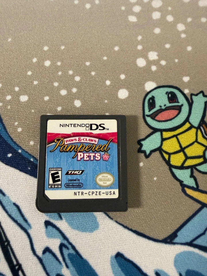 Paws & Claws: Pampered Pets Nintendo DS Game Cartridge