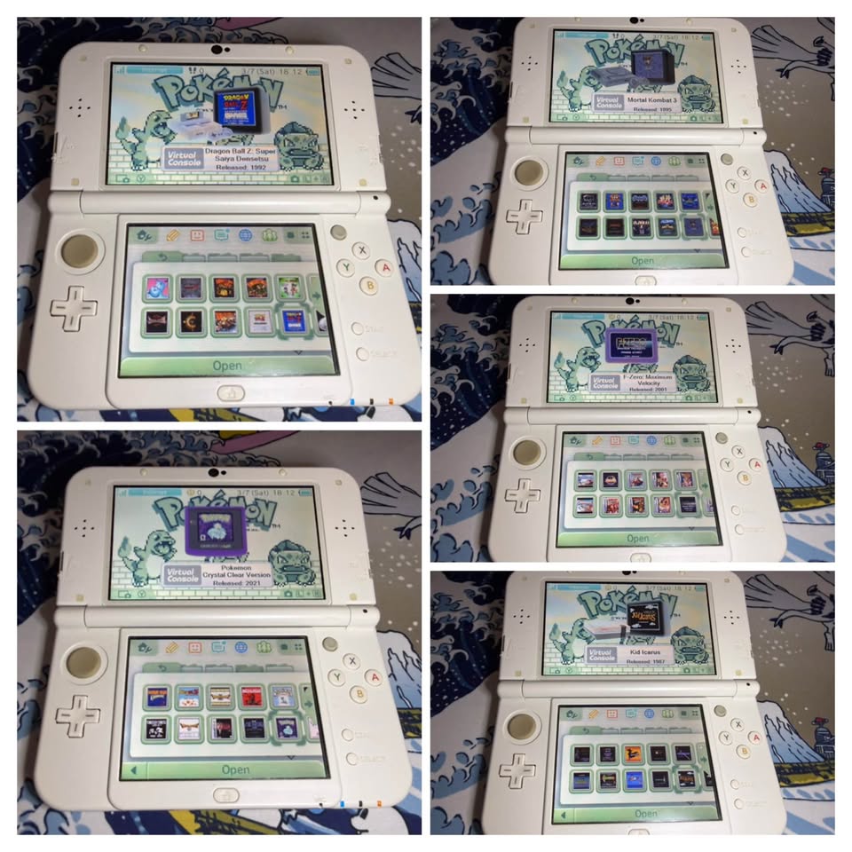 White New Nintendo 3DS LL/XL 256 GB Region Free