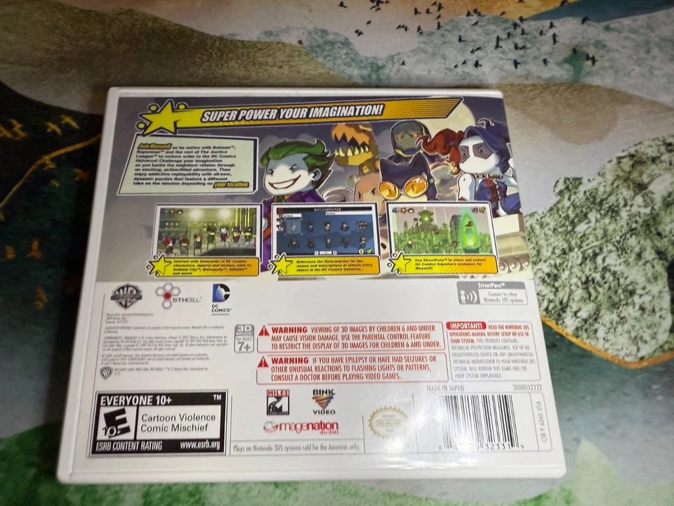 Scribblenauts Unmasked: A DC Comics Adventure (Nintendo 3DS)