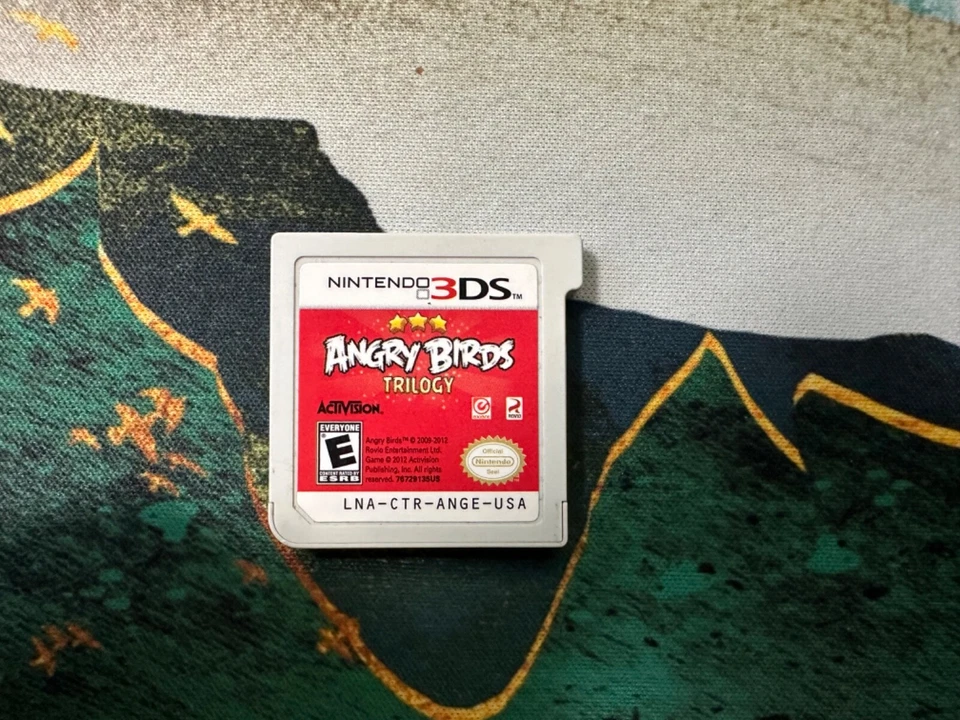 Angry Birds Trilogy Nintendo 3DS Game Cartridge