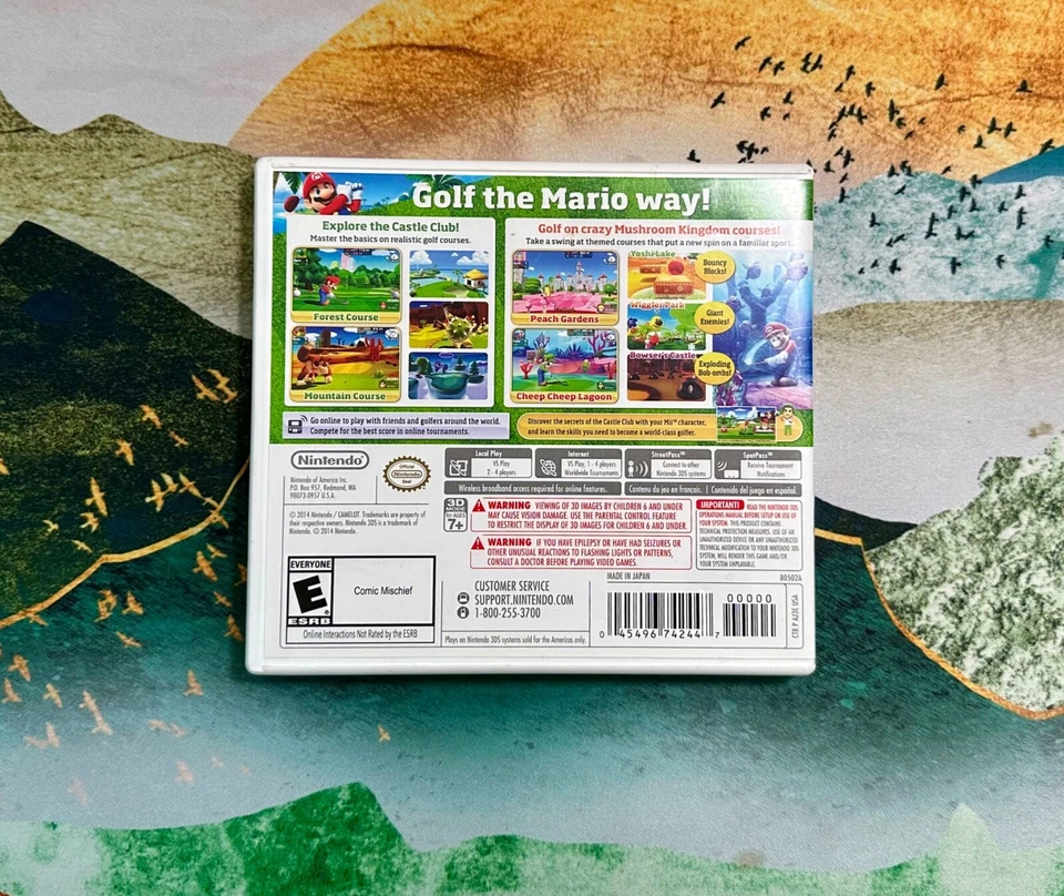 Mario Golf: World Tour (Nintendo 3DS)