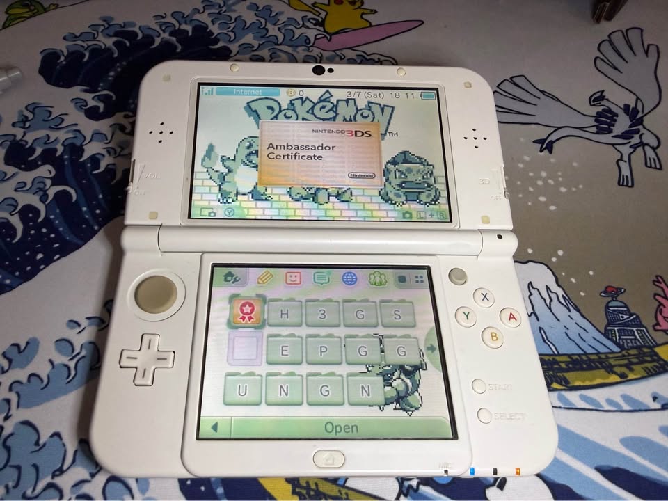 White New Nintendo 3DS LL/XL 256 GB Region Free