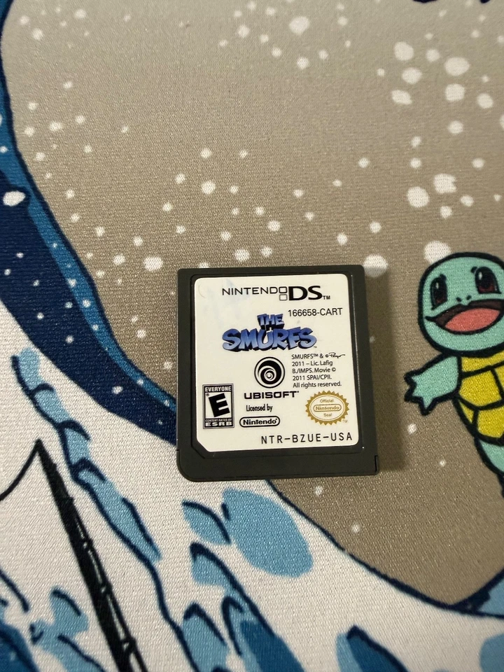 The Smurfs Nintendo DS Game Cartridge