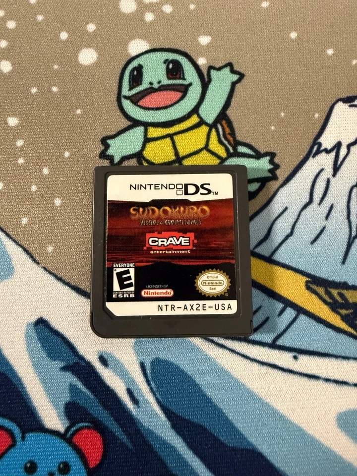 Sudoku Nintendo DS Game Cartridge