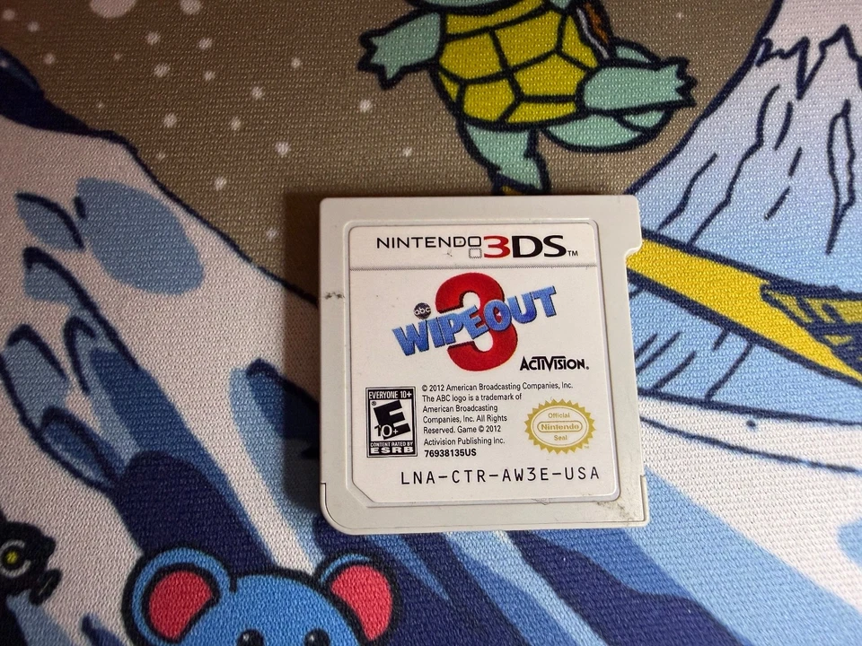 Wipeout 3 Nintendo 3DS Game Cartridge