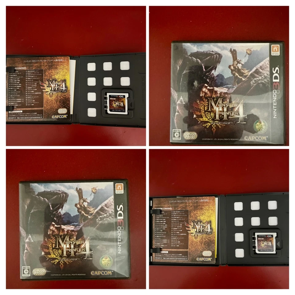 Monster Hunter 4 (Japanese Version) with Case