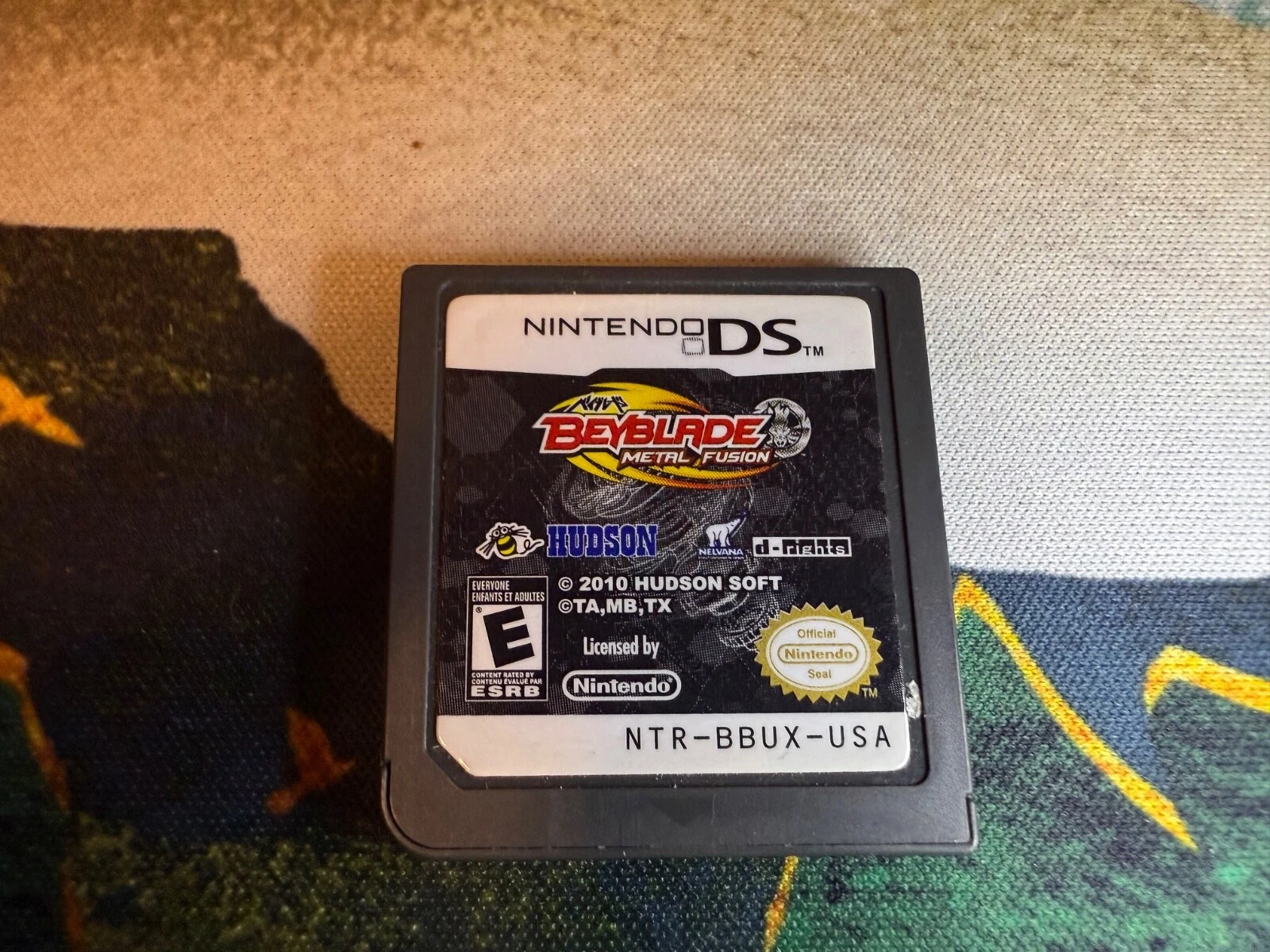 Beyblade: Metal Fusion Nintendo DS Game Cartridge