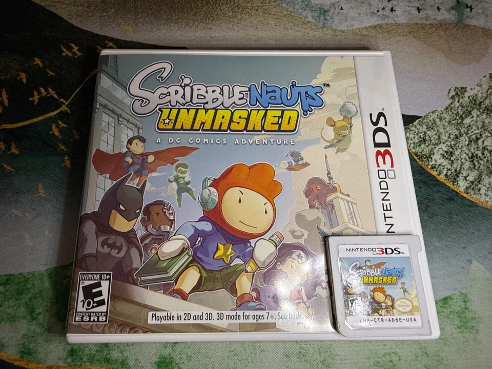 Scribblenauts Unmasked: A DC Comics Adventure (Nintendo 3DS)