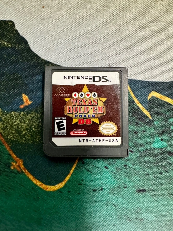 Texas Hold'em Poker DS Game Cartridge