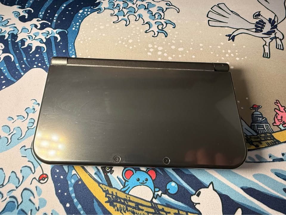 New Nintendo 3DS XL Metallic Black - 256GB - Region Free - Mod - Top IPS