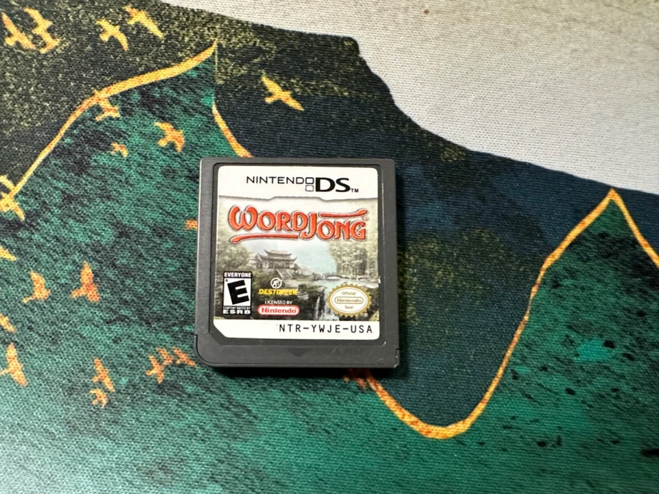 WordJong Nintendo DS Game Cartridge
