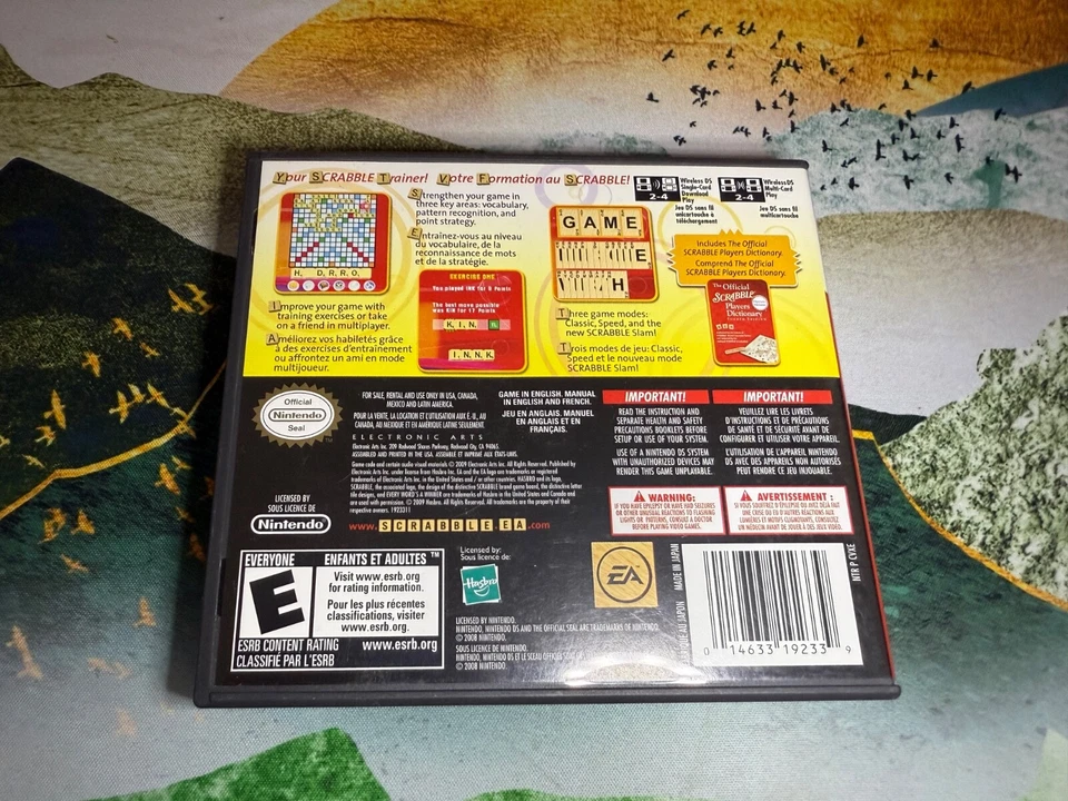 Scrabble for Nintendo DS