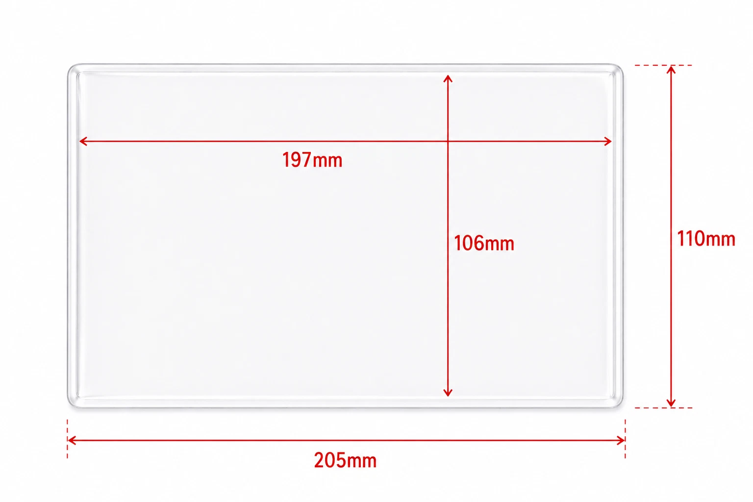 Crystal Clear Banknote Sleeves – Protective Currency Holders (20 Pack)