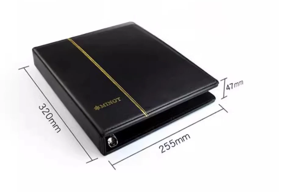 NEW Stamp Album with 20 Double-Sided Sheets A4 Size Stamp Collectors