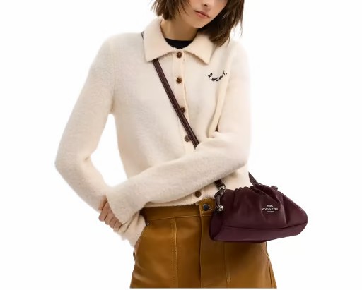 Coach Faye Shoulder Bag Colour Burgundy