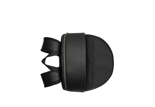 Coach West Backpack In Signature Canvas With Varsity Stripe Colour Gunmetal Charcoal Denim Chalk