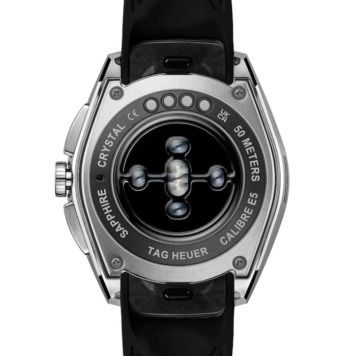 TAG Heuer Connected Calibre E5 40mm Unisex Watch Black Rubber Strap