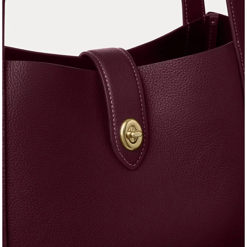 Coach Hadley Turnlock Tote Bag