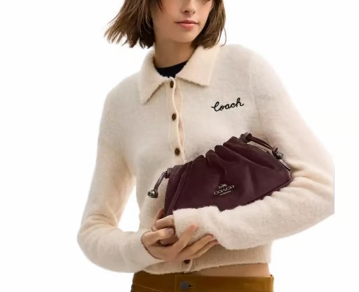 Coach Faye Shoulder Bag Colour Burgundy