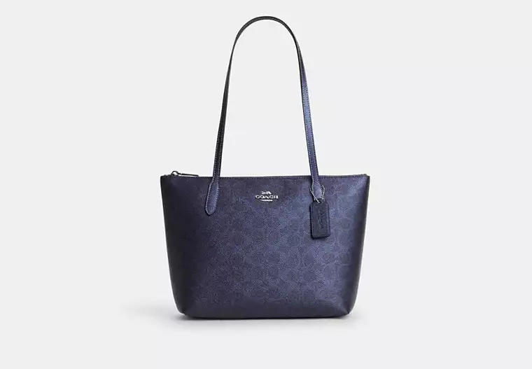 Coach Fiona Zip Tote Bag In Signature Canvas Available in 3 colours