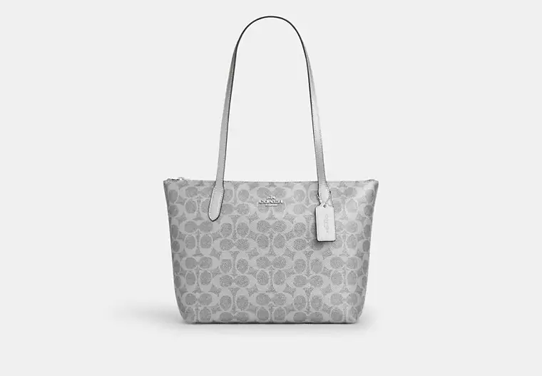 Coach Fiona Zip Tote Bag In Signature Canvas Available in 3 colours