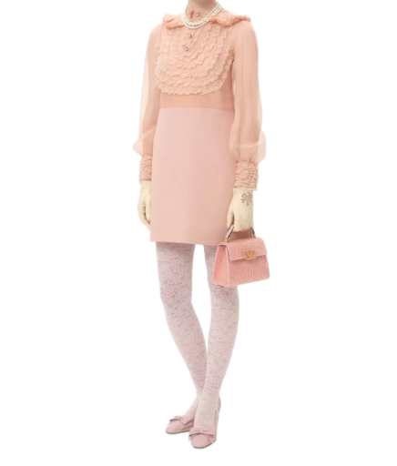 Valentino Garavani Mini Vsling Embroidered Handbag With Jewel Logo - 9TD - Vintage Rose/Water Rose