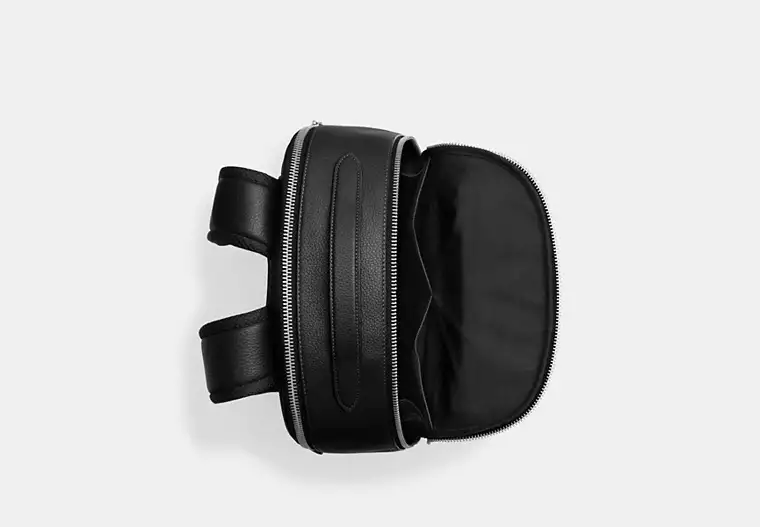 Coach Ethan Backpack Colour Silver Black