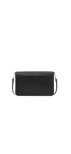 Kate Spade Madison Medium Flap Convertible Crossbody Colour Black