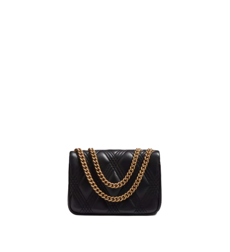 Valentino Garavani Quiltie 67 Small Shoulder Bag In Quilted Nappa Leather Color 0NO - NERO