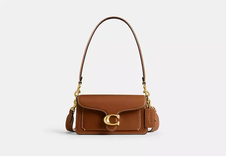 Coach Tabby Shoulder Bag 20 Colour Brass Tan