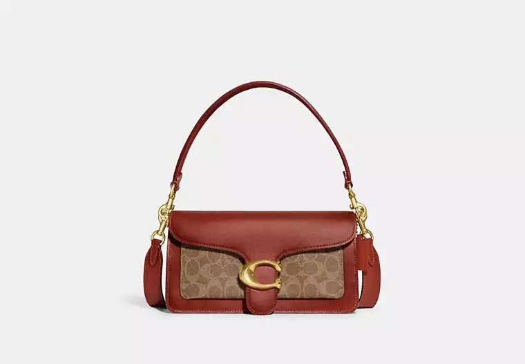 Coach Tabby Shoulder Bag 26 In Signature Canvas