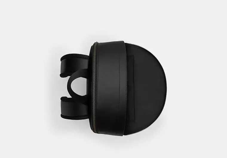 Coach West Backpack In Signature Canvas Colour Gunmetal/Charcoal/Black