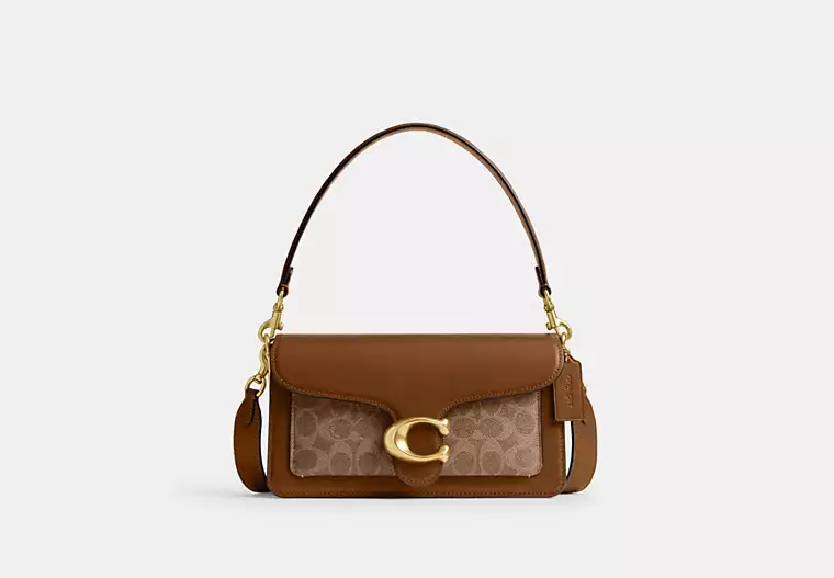 Coach Tabby Shoulder Bag 26 In Signature Canvas